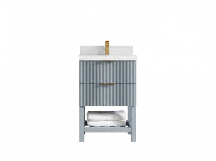 Catalina 24 in. W x 22 in. D Single Sink Bathroom Vanity - photo 1