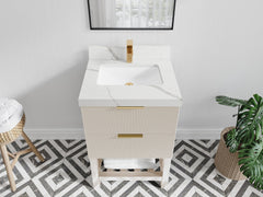 Catalina 24 in. W x 22 in. D Single Sink Bathroom Vanity - photo 8