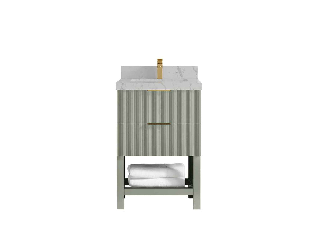 Catalina 24 in. W x 22 in. D Single Sink Bathroom Vanity - Willow Bath and Vanity