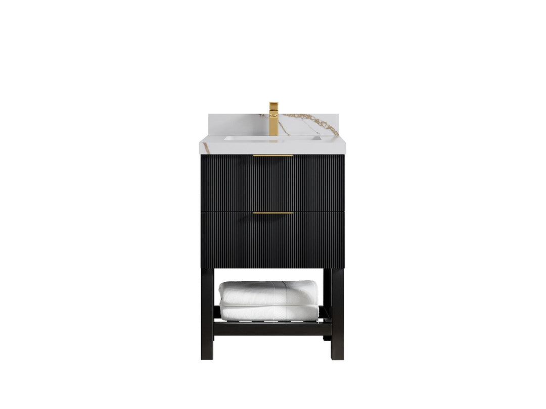 Catalina 24 in. W x 22 in. D Single Sink Bathroom Vanity - Willow Bath and Vanity