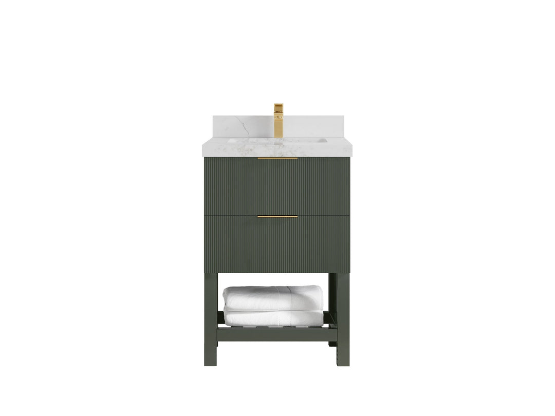 Catalina 24 in. W x 22 in. D Single Sink Bathroom Vanity - Willow Bath and Vanity