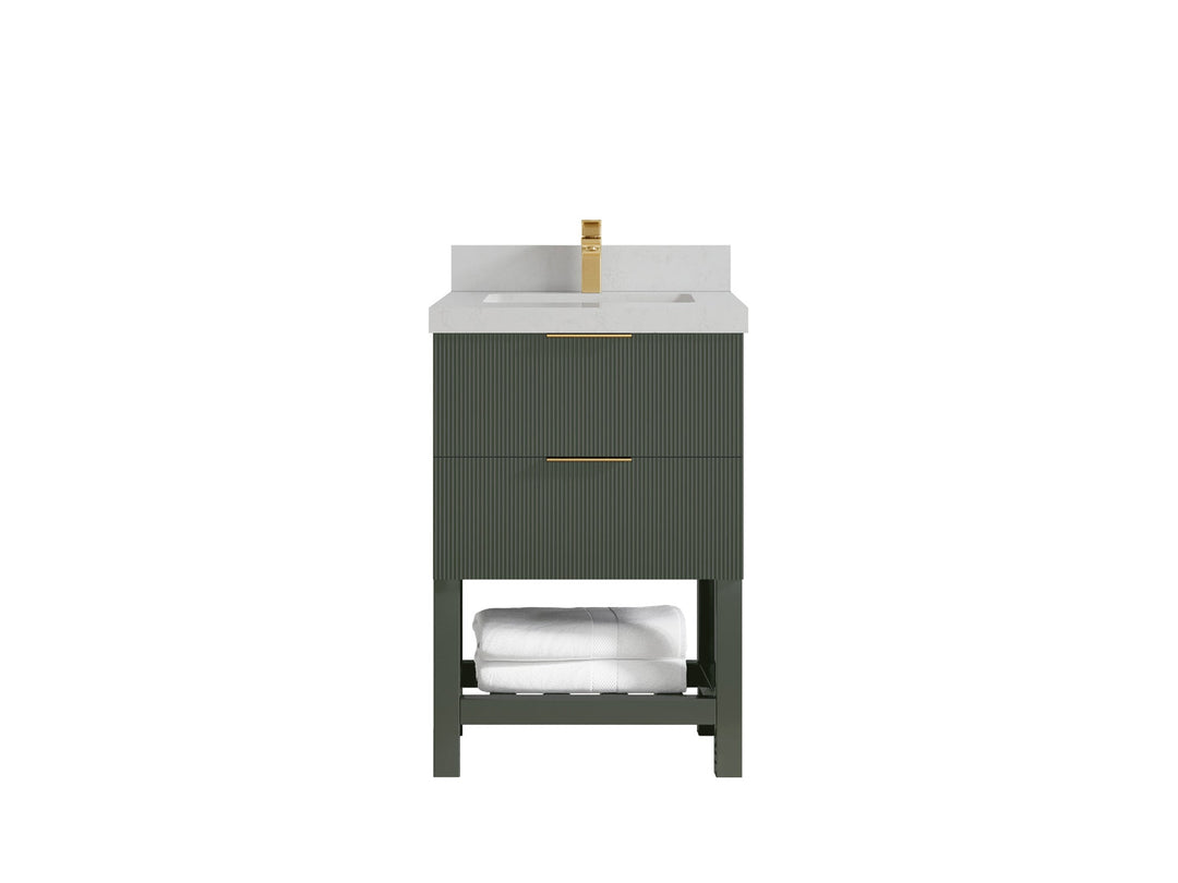 Catalina 24 in. W x 22 in. D Single Sink Bathroom Vanity - Willow Bath and Vanity