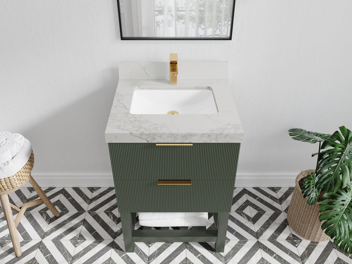 Catalina 24 in. W x 22 in. D Single Sink Bathroom Vanity - photo 15