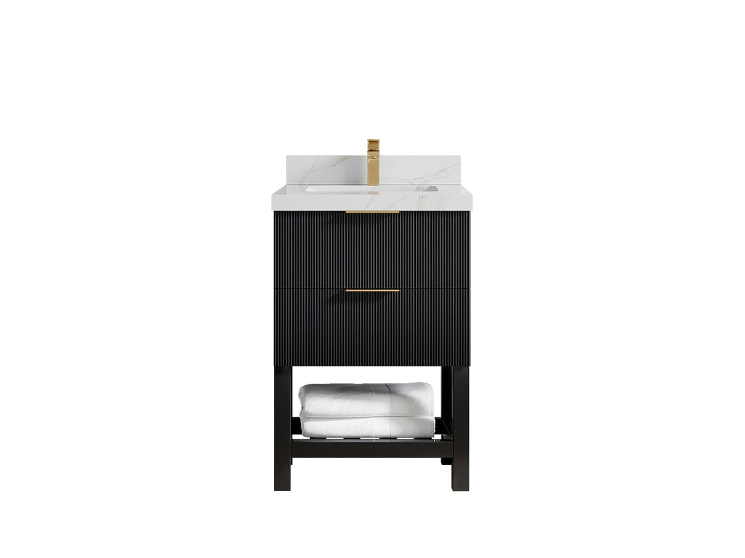 Catalina 24 in. W x 22 in. D Single Sink Bathroom Vanity - Willow Bath and Vanity