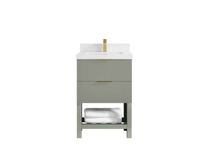 Catalina 24 in. W x 22 in. D Single Sink Bathroom Vanity - photo 42