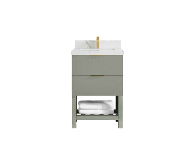 Catalina 24 in. W x 22 in. D Single Sink Bathroom Vanity - Willow Bath and Vanity
