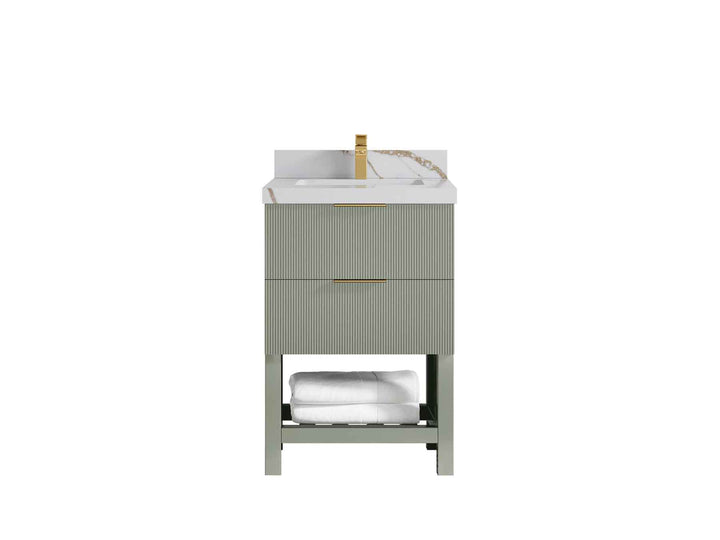 Catalina 24 in. W x 22 in. D Single Sink Bathroom Vanity - photo 14