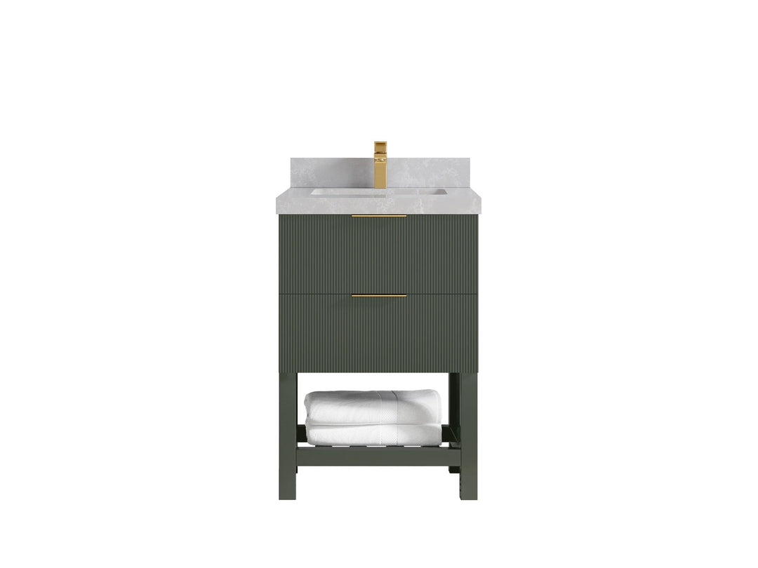 Catalina 24 in. W x 22 in. D Single Sink Bathroom Vanity - Willow Bath and Vanity