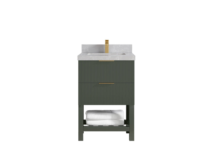 Catalina 24 in. W x 22 in. D Single Sink Bathroom Vanity - photo 32
