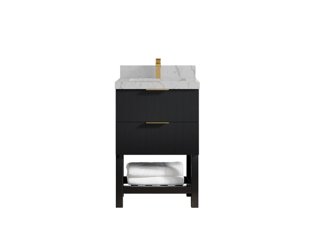 Catalina 24 in. W x 22 in. D Single Sink Bathroom Vanity - Willow Bath and Vanity