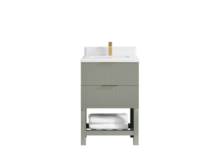 Catalina 24 in. W x 22 in. D Single Sink Bathroom Vanity - photo 26