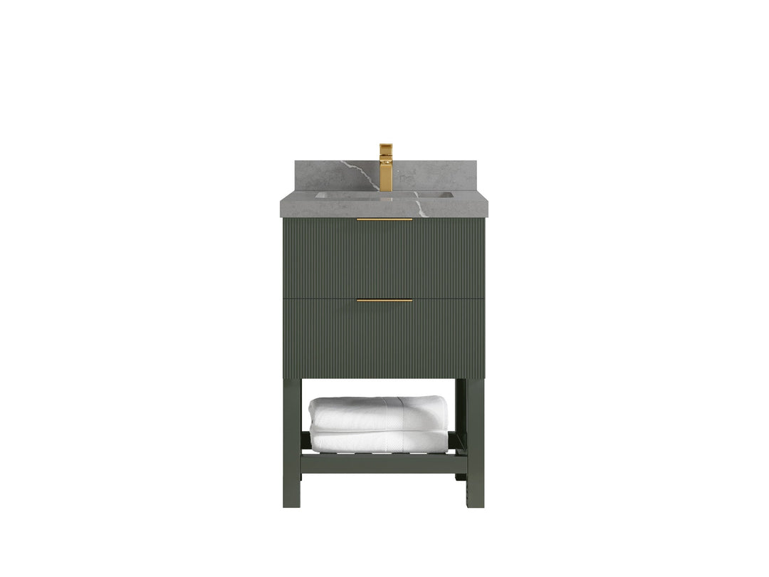 Catalina 24 in. W x 22 in. D Single Sink Bathroom Vanity - Willow Bath and Vanity