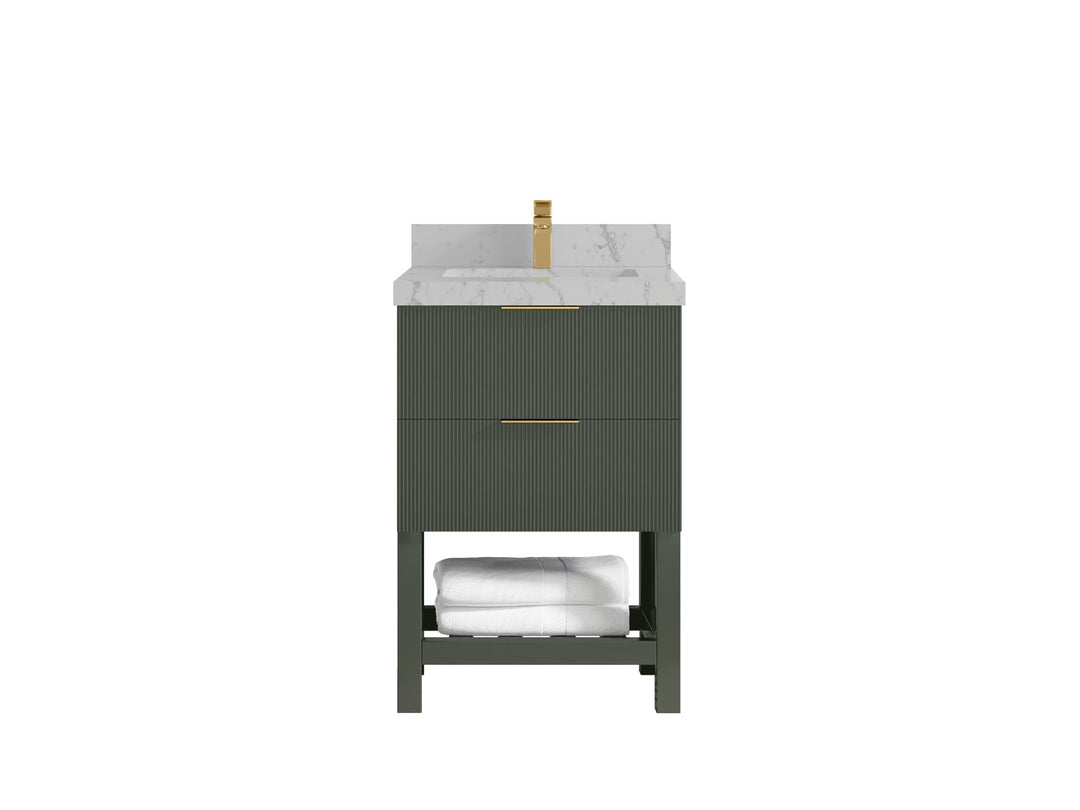 Catalina 24 in. W x 22 in. D Single Sink Bathroom Vanity - Willow Bath and Vanity