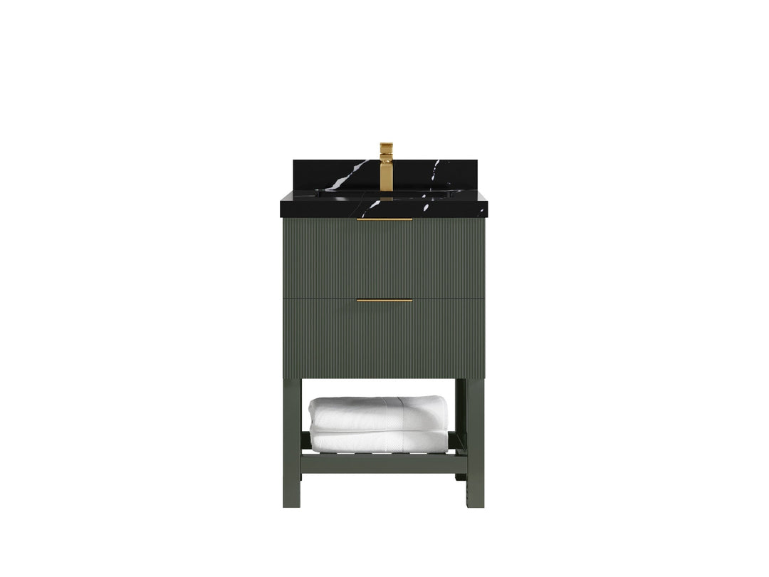 Catalina 24 in. W x 22 in. D Single Sink Bathroom Vanity - Willow Bath and Vanity