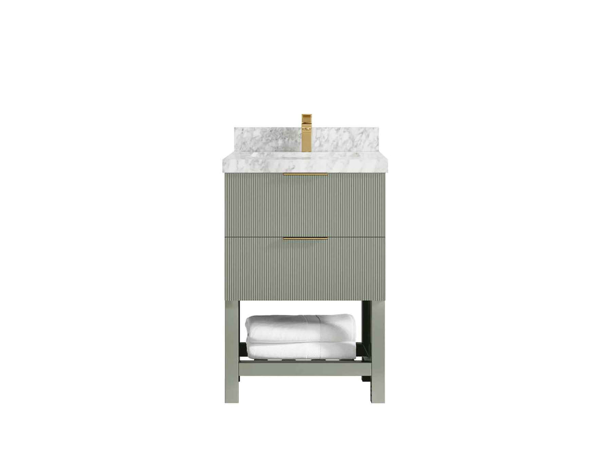 Catalina 24 in. W x 22 in. D Single Sink Bathroom Vanity - Willow Bath and Vanity
