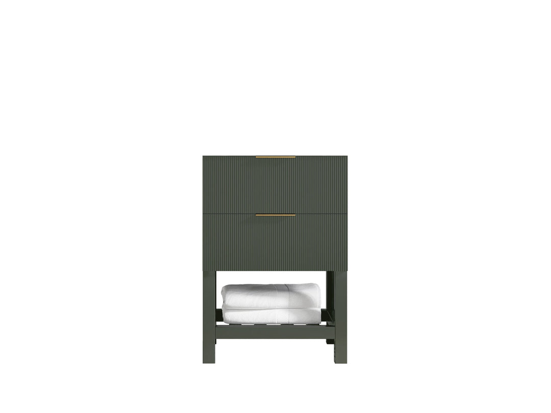 Catalina 24 in. W x 22 in. D Single Sink Bathroom Vanity - Willow Bath and Vanity