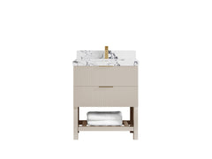 Catalina 30 in W x 22 in D Free Standing Reeded Single Sink Bathroom Vanity - photo 33