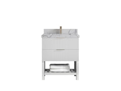 Catalina 30 in W x 22 in D Free Standing Reeded Single Sink Bathroom Vanity - photo 34