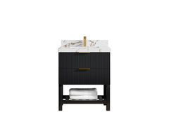 Catalina 30 in W x 22 in D Free Standing Reeded Single Sink Bathroom Vanity - photo 36