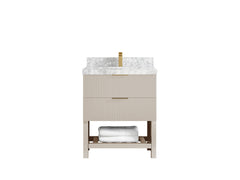 Catalina 30 in W x 22 in D Free Standing Reeded Single Sink Bathroom Vanity - photo 19