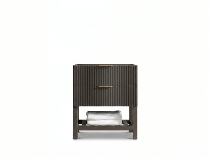 Catalina 30 in W x 22 in D Free Standing Reeded Single Sink Bathroom Vanity - photo 4