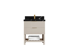 Catalina 30 in W x 22 in D Free Standing Reeded Single Sink Bathroom Vanity - photo 9