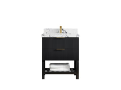 Catalina 30 in W x 22 in D Free Standing Reeded Single Sink Bathroom Vanity - photo 40