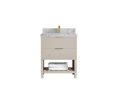 Catalina 30 in W x 22 in D Free Standing Reeded Single Sink Bathroom Vanity - photo 37