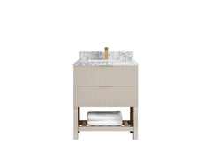 Catalina 30 in W x 22 in D Free Standing Reeded Single Sink Bathroom Vanity - photo 39