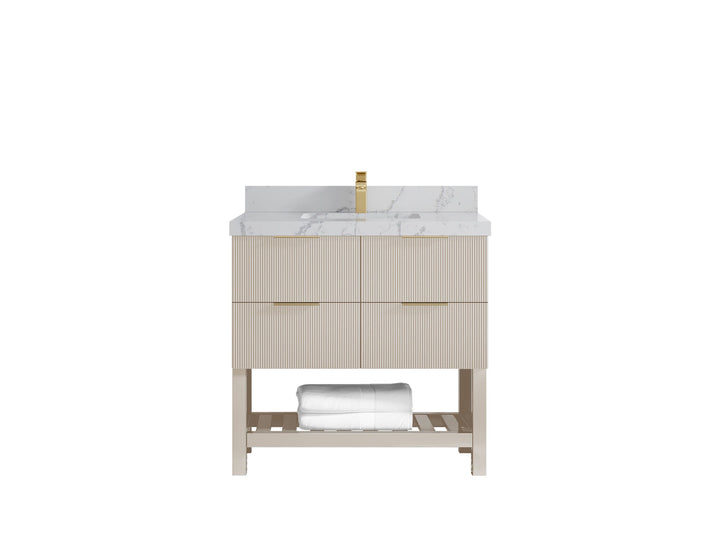 Catalina 36 in. W x 22 in. D Center Sink Bathroom Vanity - photo 35