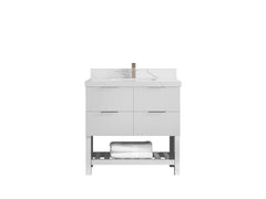 Catalina 36 in. W x 22 in. D Center Sink Bathroom Vanity - photo 12