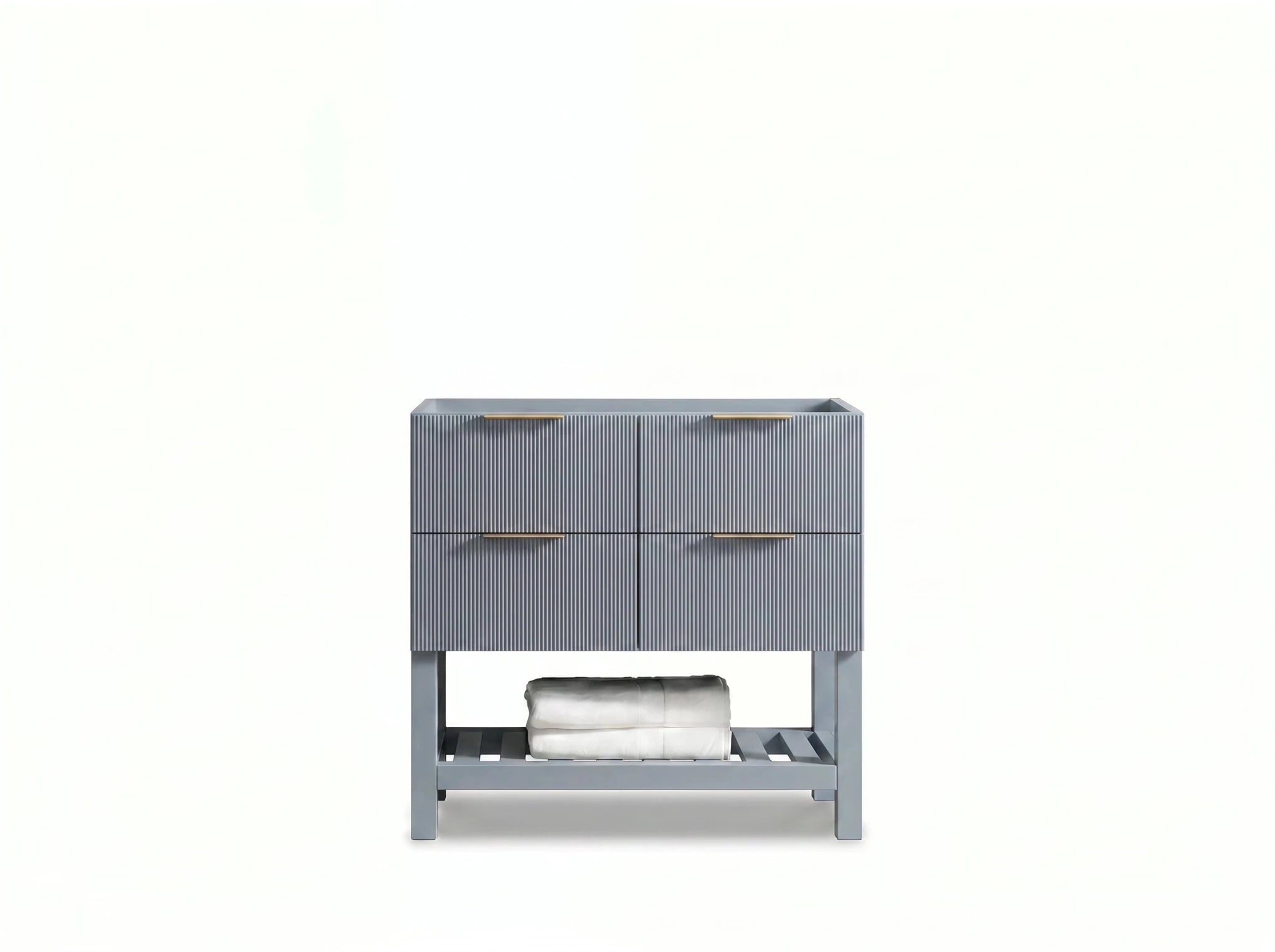 Catalina 36 in. W x 22 in. D Center Sink Bathroom Vanity - Willow Bath and Vanity
