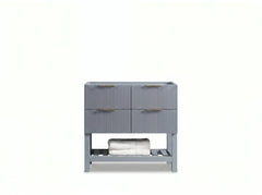 Catalina 36 in. W x 22 in. D Center Sink Bathroom Vanity - photo 3