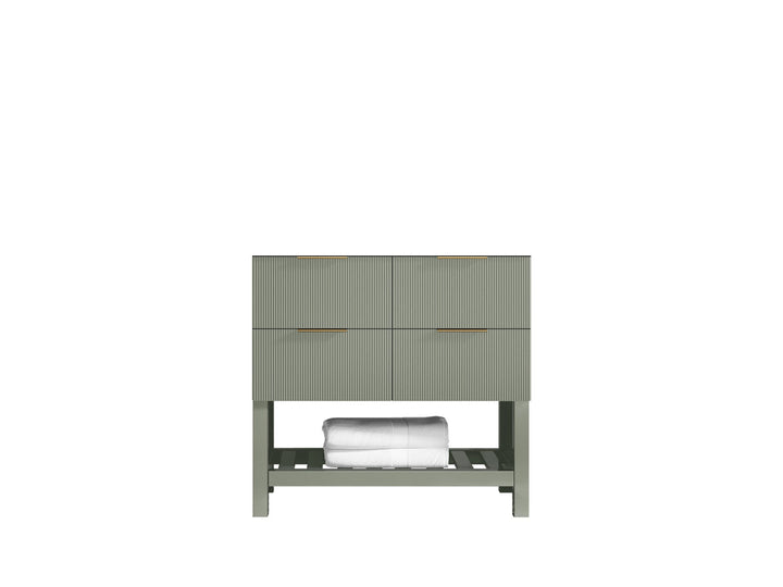 Catalina 36 in. W x 22 in. D Center Sink Bathroom Vanity - photo 5
