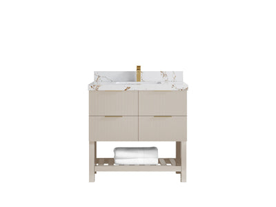 Catalina 36 in. W x 22 in. D Center Sink Bathroom Vanity - Willow Bath and Vanity