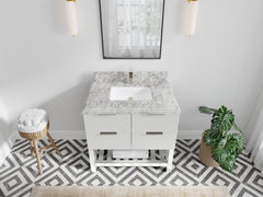 Catalina 36 in. W x 22 in. D Center Sink Bathroom Vanity - photo 37