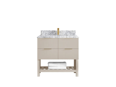 Catalina 36 in. W x 22 in. D Center Sink Bathroom Vanity - Willow Bath and Vanity