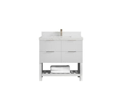Catalina 36 in. W x 22 in. D Center Sink Bathroom Vanity - photo 22