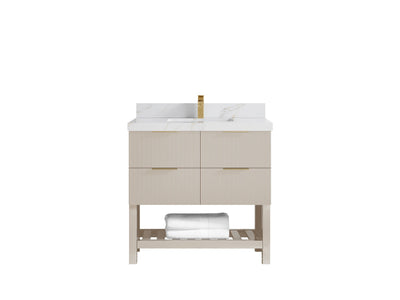 Catalina 36 in. W x 22 in. D Center Sink Bathroom Vanity - Willow Bath and Vanity