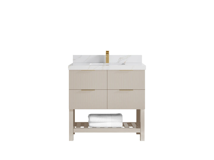 Catalina 36 in. W x 22 in. D Center Sink Bathroom Vanity - photo 17