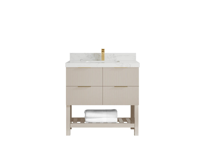Catalina 36 in. W x 22 in. D Center Sink Bathroom Vanity - photo 15