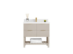 Catalina 36 in. W x 22 in. D Center Sink Bathroom Vanity - photo 1