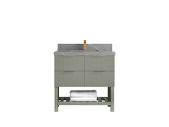 Catalina 36 in. W x 22 in. D Center Sink Bathroom Vanity - photo 35