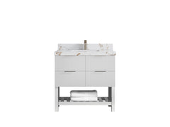 Catalina 36 in. W x 22 in. D Center Sink Bathroom Vanity - photo 28