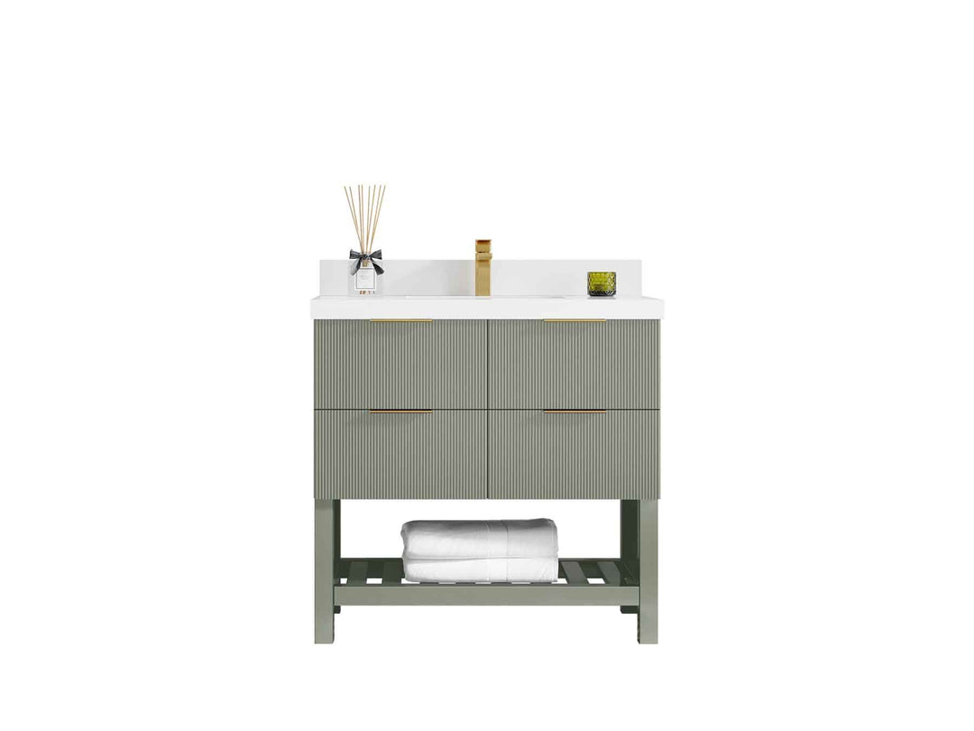 Green Bathroom Vanities - photo 41