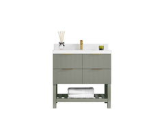 Catalina 36 in. W x 22 in. D Center Sink Bathroom Vanity - photo 1