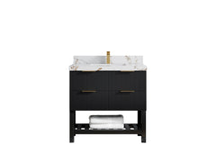 Catalina 36 in. W x 22 in. D Center Sink Bathroom Vanity - photo 8