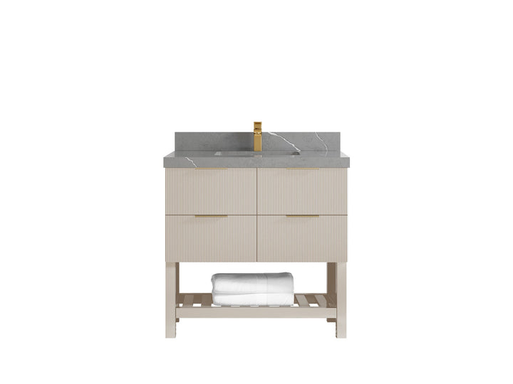 Catalina 36 in. W x 22 in. D Center Sink Bathroom Vanity - photo 27