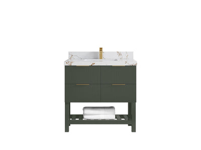 Catalina 36 in. W x 22 in. D Center Sink Bathroom Vanity - Willow Bath and Vanity