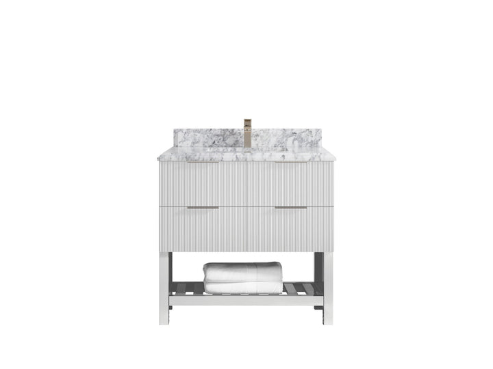 Catalina 36 in. W x 22 in. D Center Sink Bathroom Vanity - photo 38